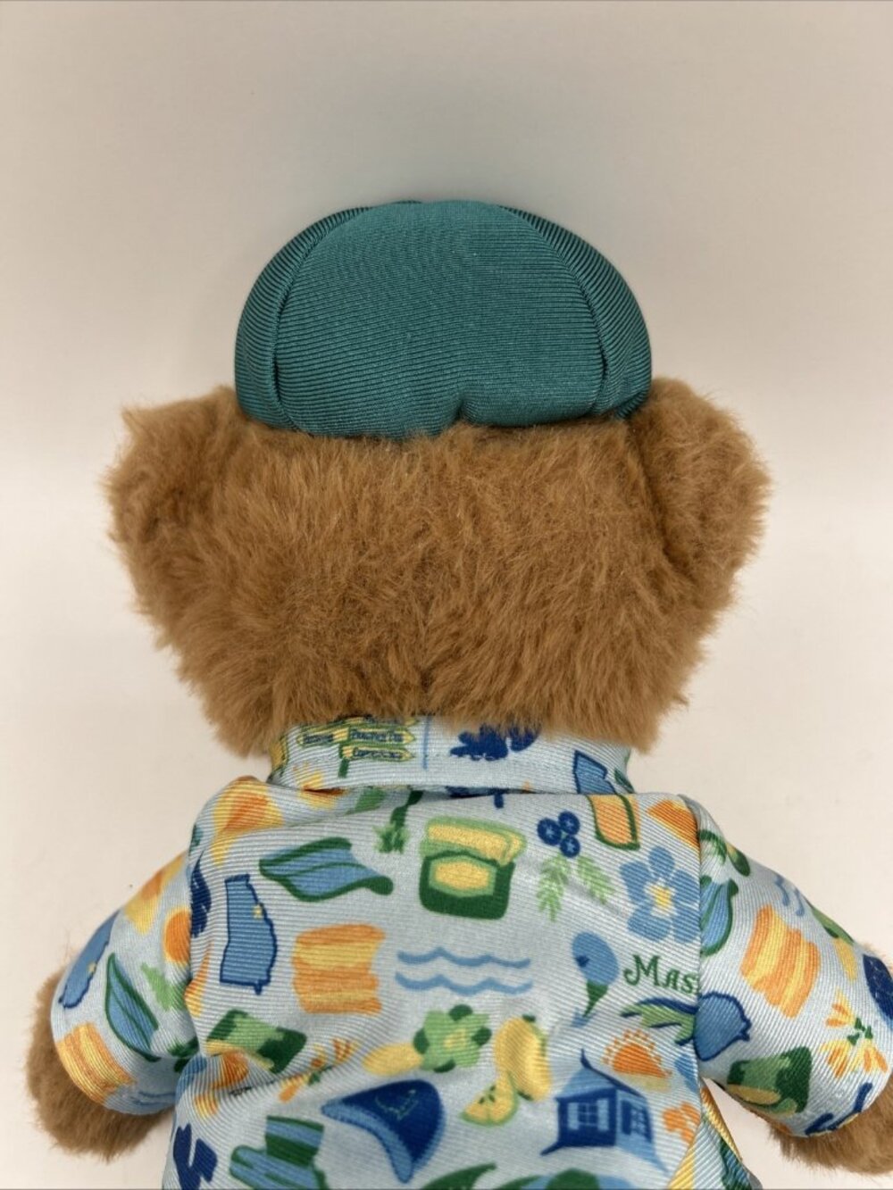 2026 Masters Tournament Boy Teddy Bear Plush Blue Shirt Cap Stuffed Animal Golf - Picture 8 of 16
